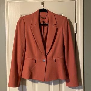 Like new WHBM rose-colored blazer, sz 2